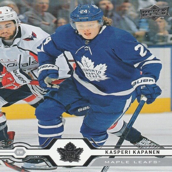 Kasperi Kapanen Toronto Maple Leafs Hockey Card Collection - 2 Card Set - Picture 3 of 3